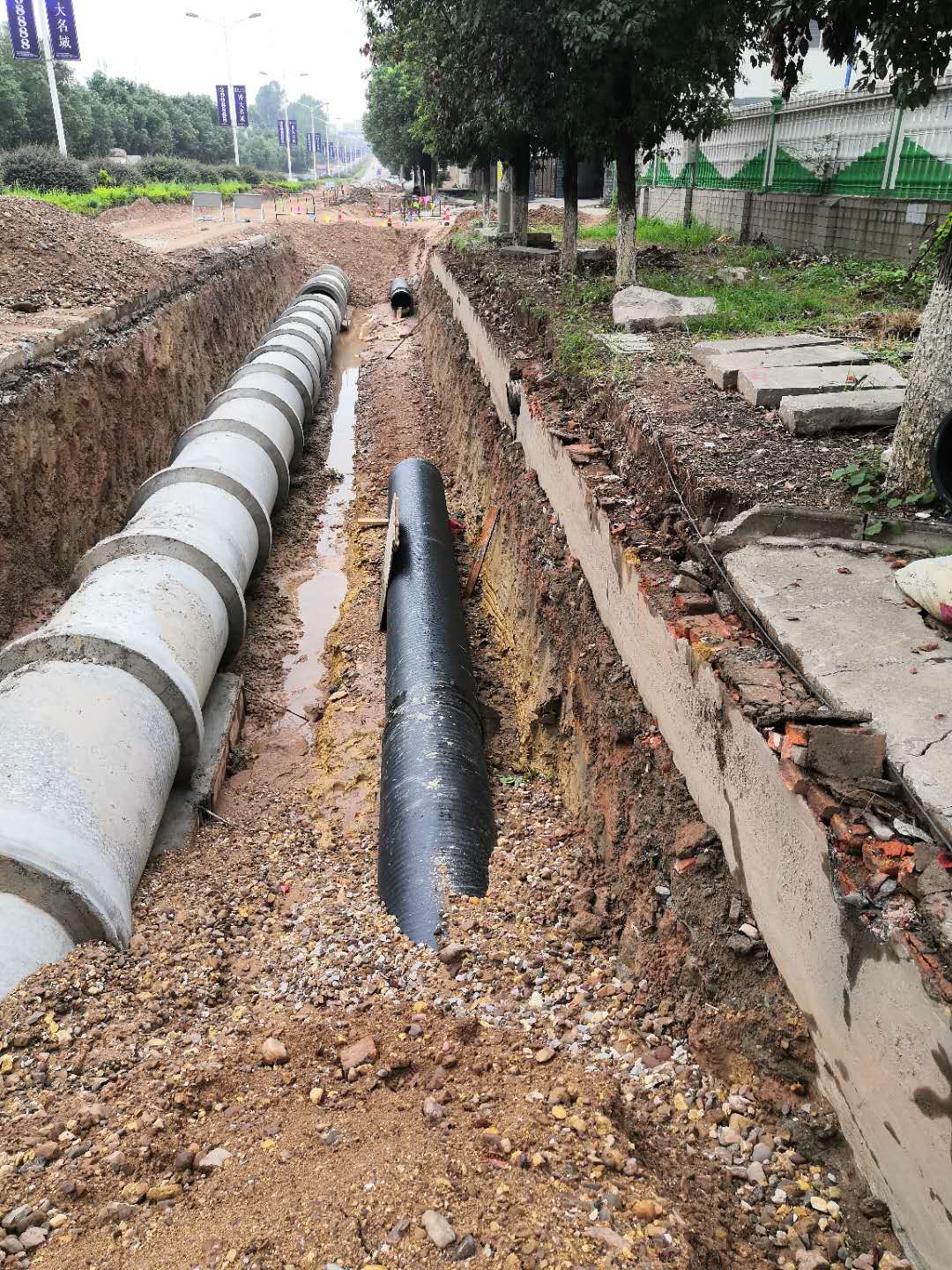 赣州市信丰县工业大道污水管网改造工程